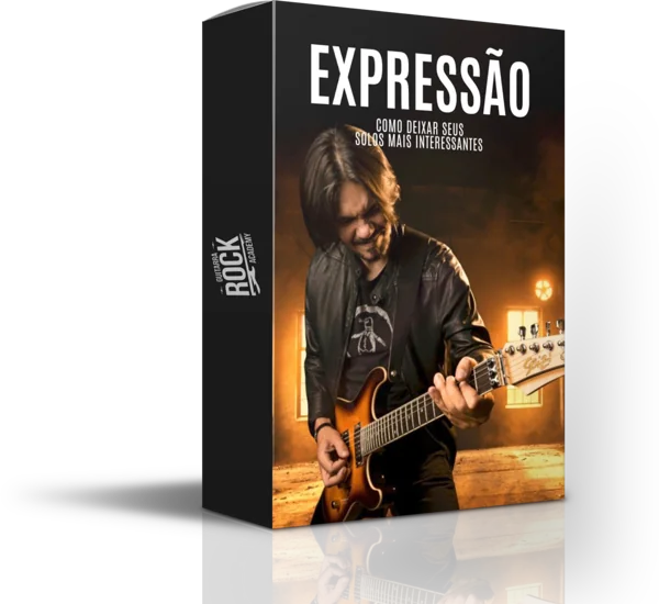 Material do módulo Expressão do Guitarra Rock Academy